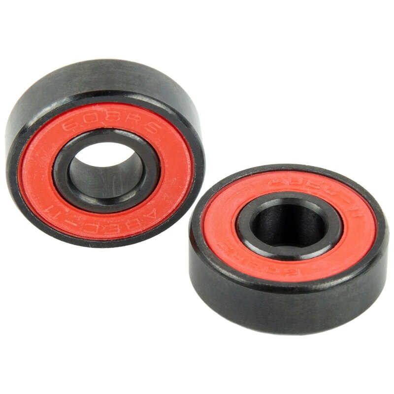 Hybrid Ceramic Ball And Roller Ceramic Ball And Roller Skateboard Bearings Ceramic Bearings Double Side Dust Cover