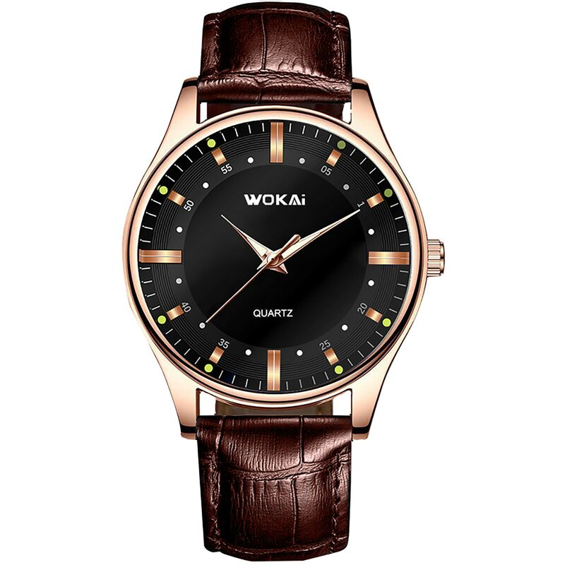 男性用高級クォーツ時計,高品質のレザーストラップ,新しいコレクション2022
