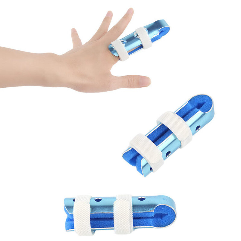 1/2/5 sztuk Finger szyna Brace regulowany palec wsparcie Protector zapalenie stawów korektor wspólny palec prostownica Brace korekta