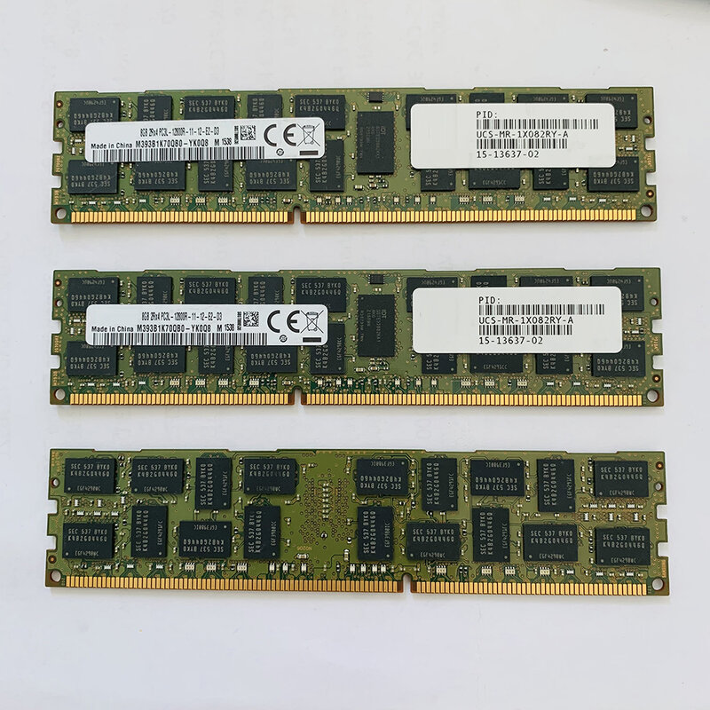 UCS-MR-1X082RY-A แรม1ชิ้นขนาด15-13637-02 8GB 8G DDR3 PC3L-12800R 1600 ECC REG Server อย่างรวดเร็วจัดส่งคุณภาพสูงทำงานได้ดี