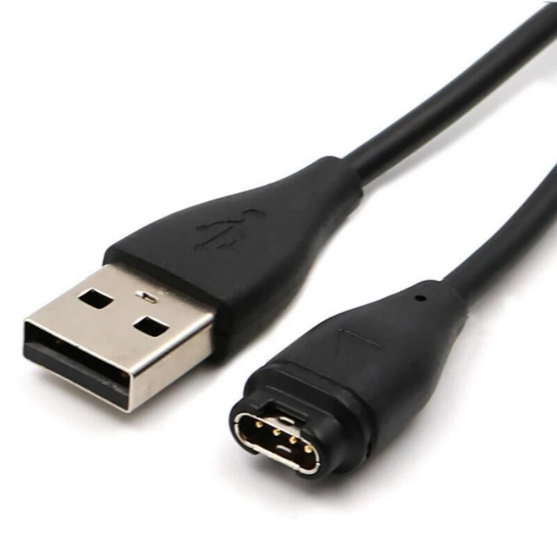 1m kabel pengisi daya USB untuk Garmin Fenix 7 7S 7X 6S 6X 5 5S 5X Forerunner 45 245 255 265 645 Vivoactive 5 Venu