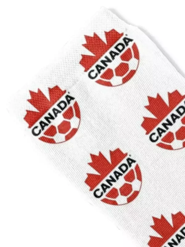 ถุงเท้าทีมฟุตบอลแคนาดาสำหรับผู้ชายถุงเท้าสำหรับฤดูหนาวถุงเท้าให้ความอบอุ่นสไตล์ฮิปฮอปสำหรับฤดูหนาว