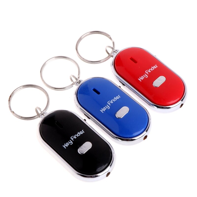 Localisateur de sifflet trouver des clés chaîne outil Anti-perte pour porte-clés cadeaux pour amis Fa