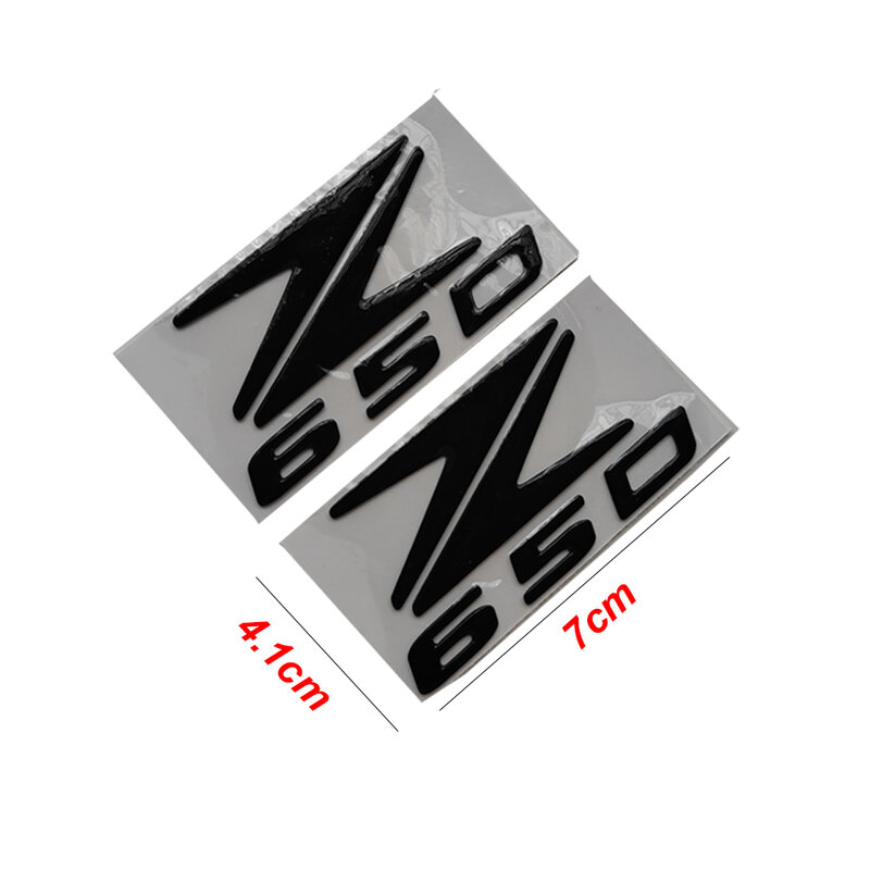 Stiker 3D untuk Kawasaki Ninja Z400 Z900 Z650 Z800 Z250 Z1000 ZX6R, stiker lencana Emblem sepeda motor tangki Ninja Z650 Z400 Z900