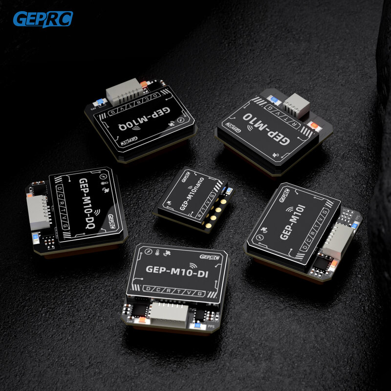 Geprc GEP-M10ซีรีส์จีพีเอสแฟลชชิปในตัว QMC5883L แมกโนมิเตอร์ DPS310บารอมิเตอร์ตัวเก็บประจุที่ถูกต้องและแม่นยำสำหรับโดรน FPV