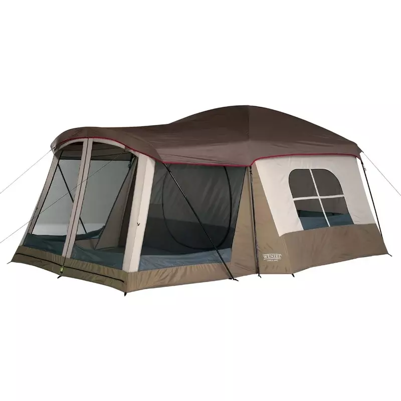 8-osobowy wodoodporny namiot z kabrioletem na kemping rodzinny bez ładunkowy wędrówka przyroda wodoodporne namioty