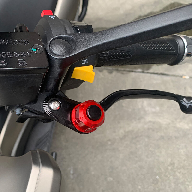 Interruptor de bloqueo de estacionamiento para motocicleta, palanca de freno CNC, botón auxiliar, Honda ADV150, ADV160, ADV350, 19-24