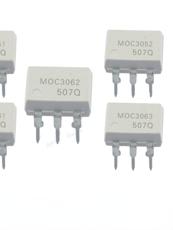 (10 sztuk) MOC3061 - MOC3062 - MOC3063 - MOC3051 - MOC3052 DIP6 kompleksową Bom dystrybucji zamówienie dostawa do puntu odbioru