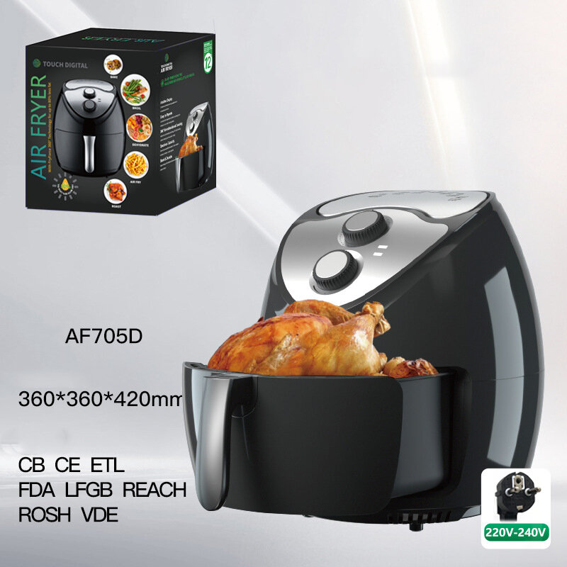 15L large capacity visual touch screen air fryer  electric oven multi functional electric fryer wholesale