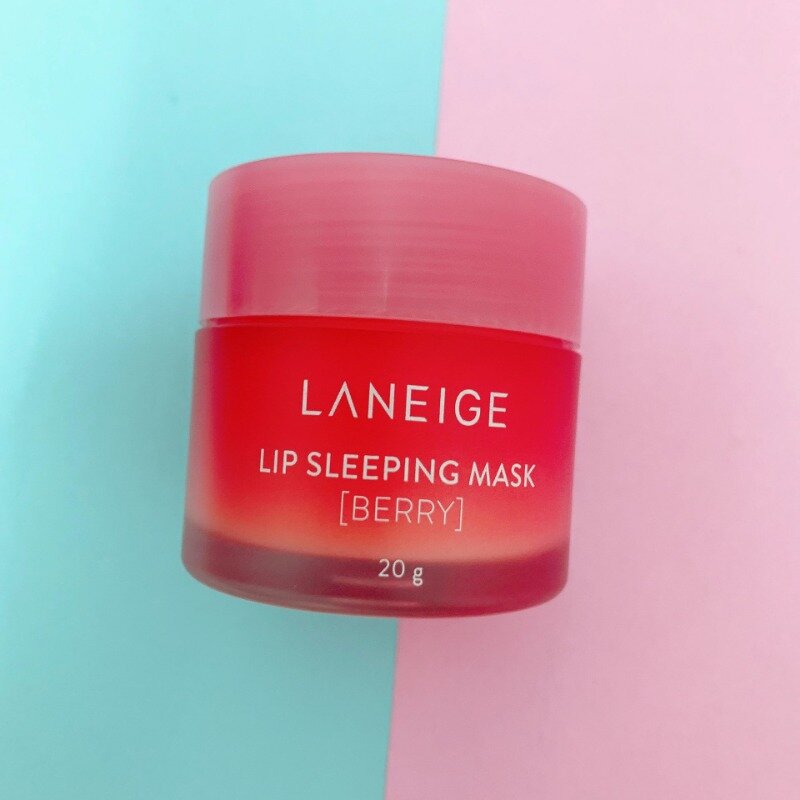 Lip mask 20g, strawberry flavor, moisturizing, moisturizing and moisturizing, fade lip lines, sleep at night, repair lipstick