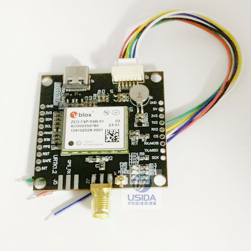 ZED-F9P-04B-01 RTK module de positionnement différentiel au niveau du centimètre module de navigation GPS nouveau récepteur d'alimentation UM980 carte GNSS