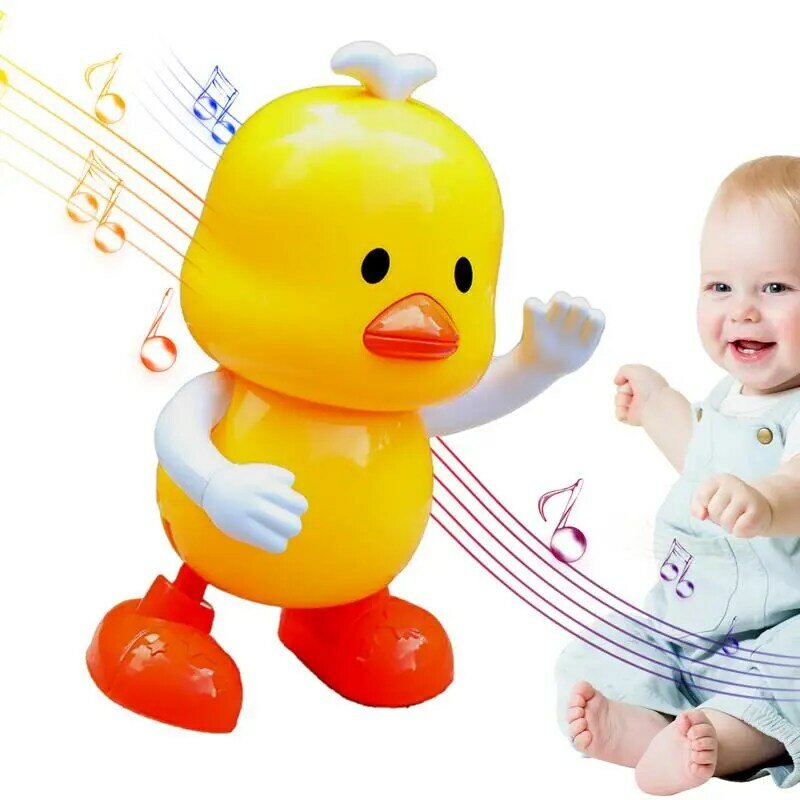 Dancing Duck Toy Funny Duck With Music And Light 12 Songs Duck Toy Preschool Educational Learning Toy For Learning Development