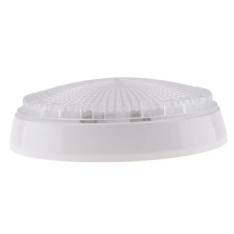 LED Round Roof Teto Interior Dome Light, lâmpada para barco, carro, RV, Auto, 5"