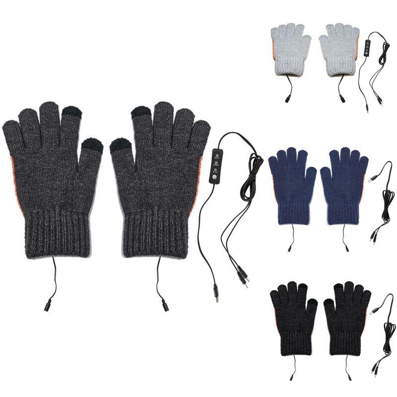 ถุงมือฤดูหนาว1คู่ Soft Touch หน้าจอหนาเย็นขี่จักรยานกลางแจ้งถุงมือหญิงสำหรับสวมใส่ทุกวัน