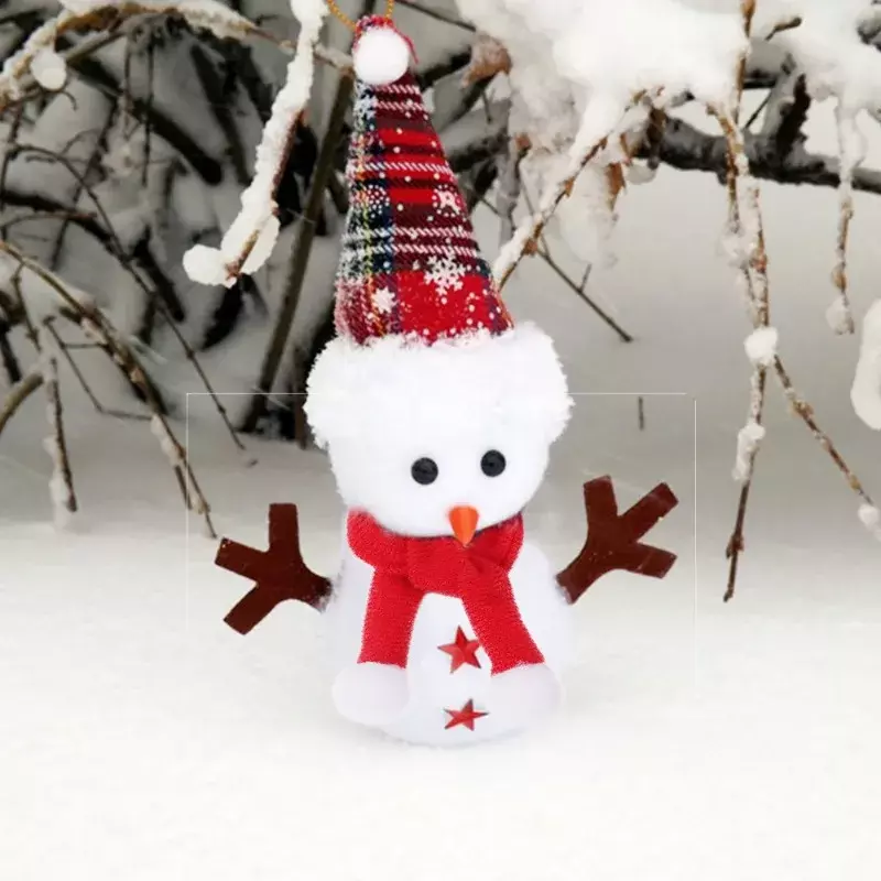Mini Santa Schal Winter rot stricken Weinflasche Dekor bequeme Schal Neujahr Party Dekoration liefert Mode accessoires