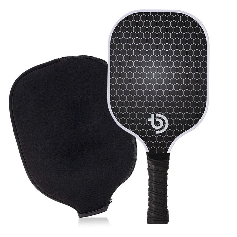 Pickleball Paddles Carbon Fiber Surface USAPA Approved Seat Pickleball Paddle Racket Honeycomb Core Gift Kit Indoor Outdoor