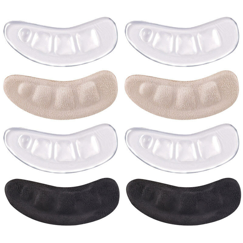 Non-Slip Silicone Forefoot Pads Pain Relief Women Inserts Self-adhesive Heel Gel High Heels Stickers Sandals Metatarsal Cushions