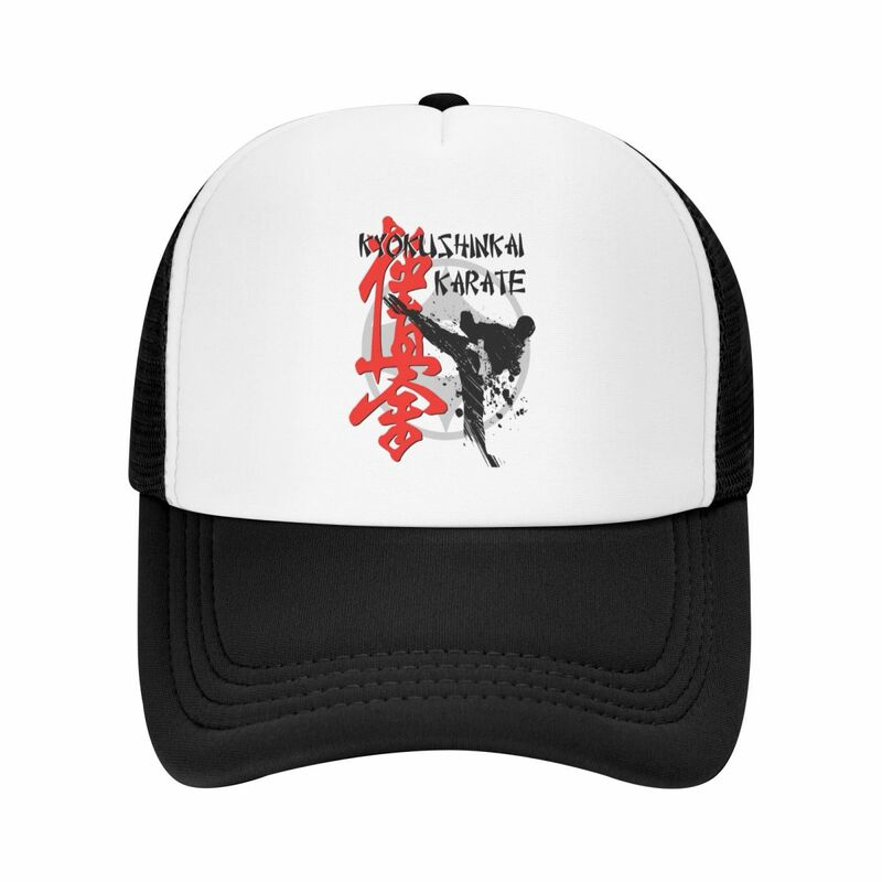 Gorra de béisbol personalizada para hombre y mujer, gorro de kárate, ajustable, artes marciales, camionero, ropa de calle, Kyokushi