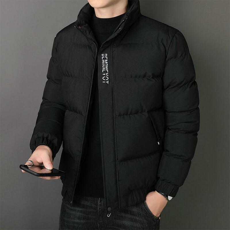 Veste d'Hiver Chaude et Confortable pour Homme, Manteau Imprimé à la Mode, Design Décontracté, Accessoires Masculins