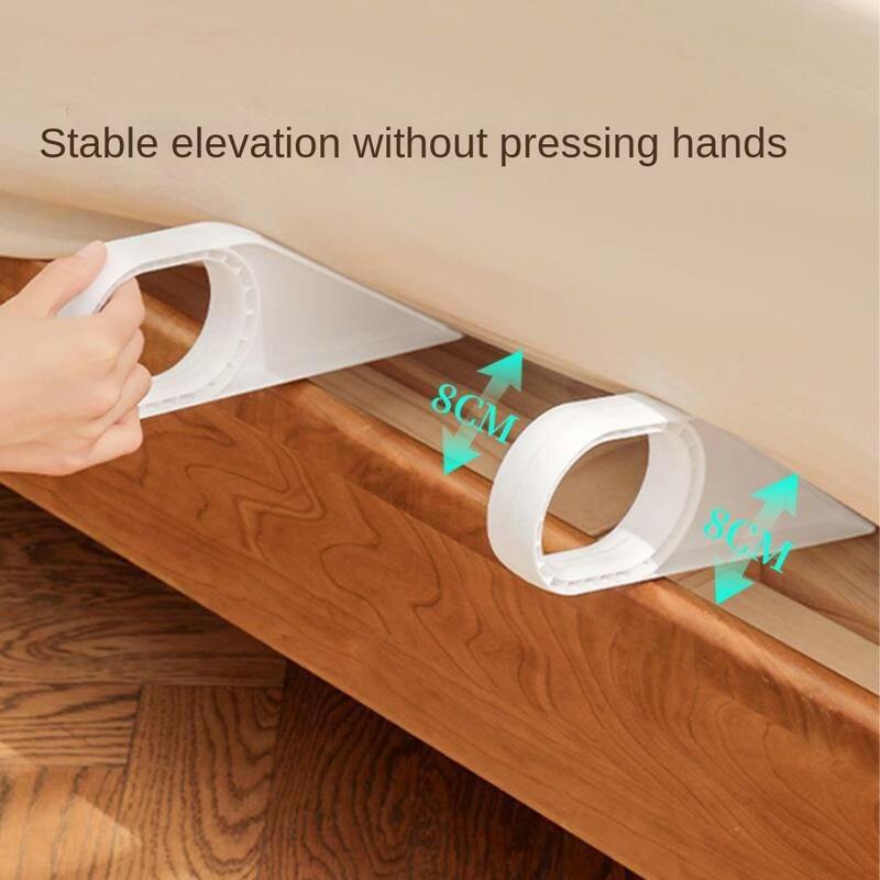 Easy to Use Mattress Sorting Lifting Device White ABS Mattress Lifting Plug with Smooth Handle Labor Saving Mattress Lifter Tool