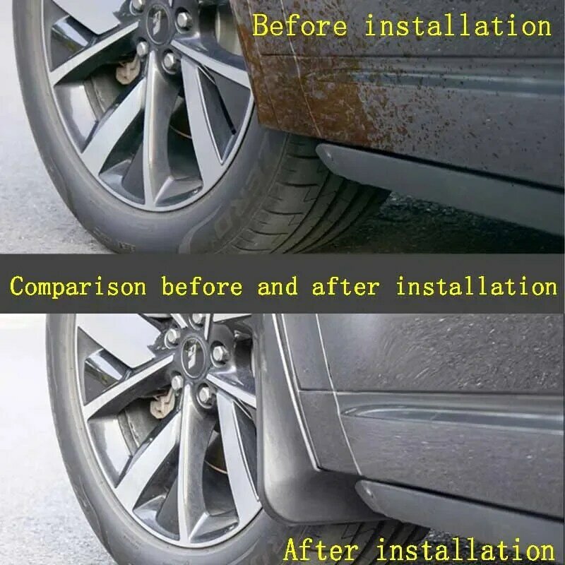 For Li Lixiang L7 2022 2023 Car Non-destructive Baking Paint Mudguards Front & Rear Wheels Fenders Auto Accessories