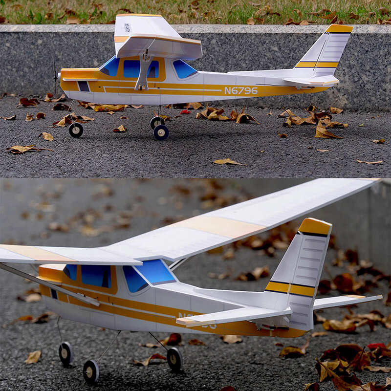 Feuille d'avion de chasse télécommandé, modèle d'aviation en bouteille Mustang, jouet de bricolage, cadeau, EPP, P51