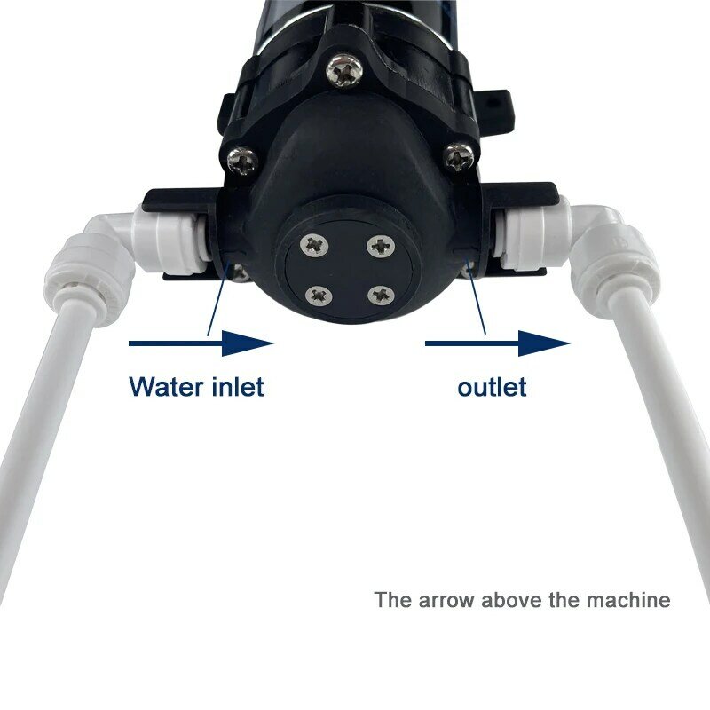 RO 24 فولت 75GPD مضخة مياه غسيل عالية الجودة مضخة صامتة التناضح العكسي نظام المياه الضغط زيادة