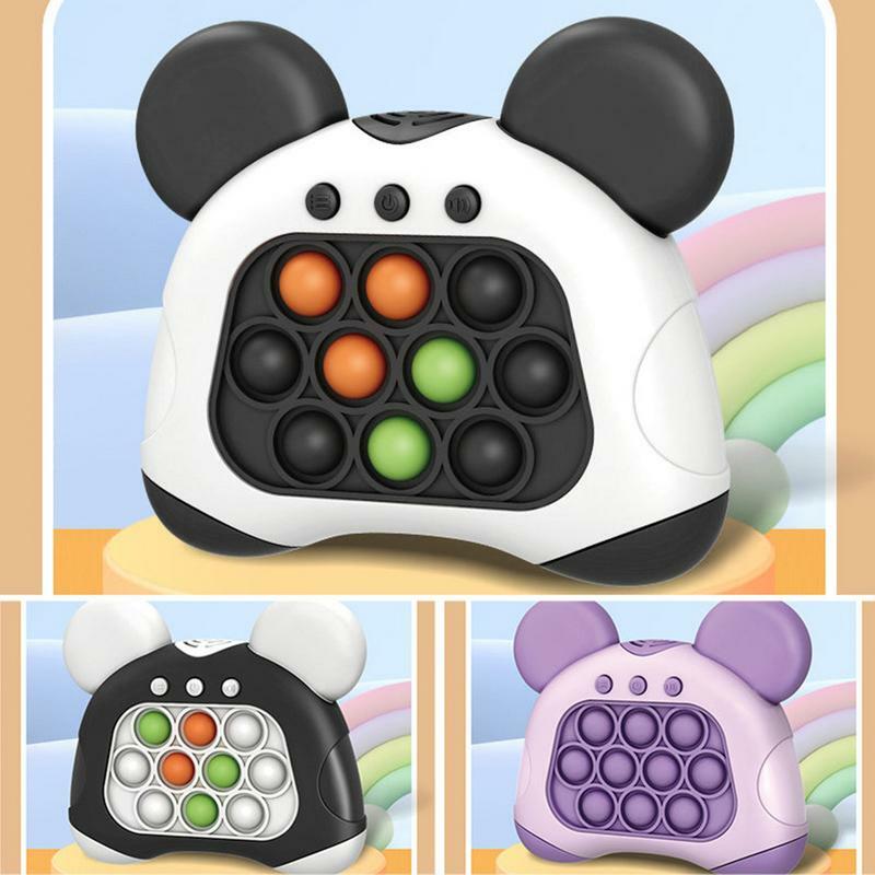 Juguete sensorial de burbujas de empuje, multijugador, Pop Fidget, artoon Fun, whac-a-molee, juguetes para apretar, antiestrés, sensorial, Pop Fidget