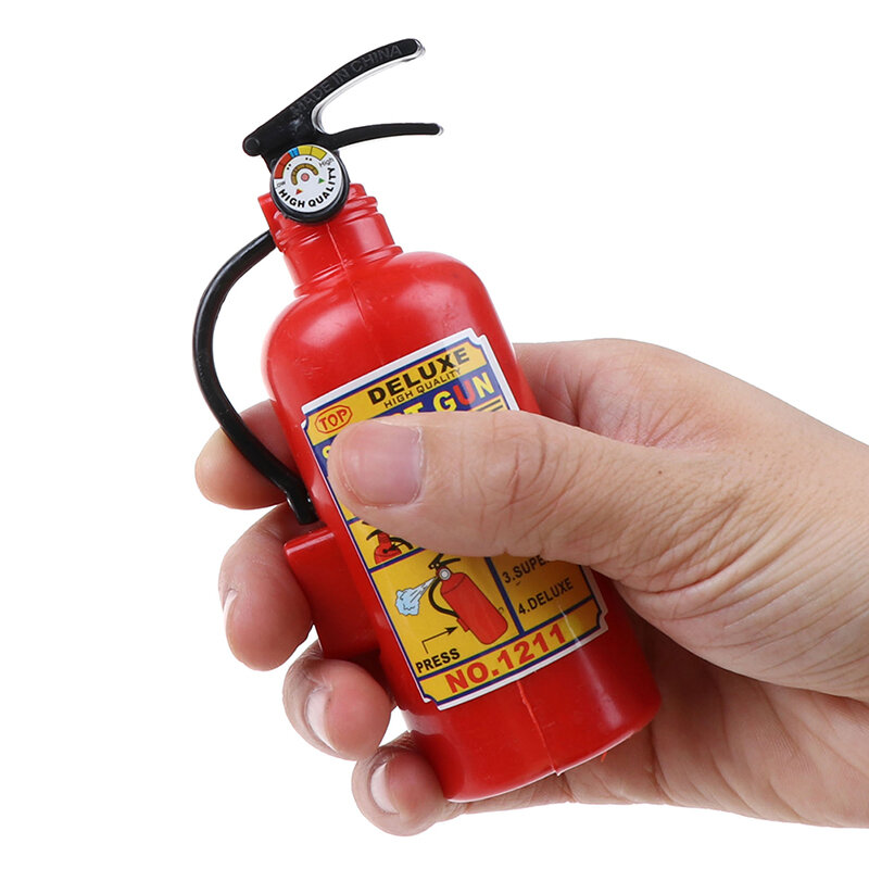 Baru Mainan Pemadam Kebakaran Plastik DIY Pistol Air Semprotan Mini Mainan Latihan Anak-anak