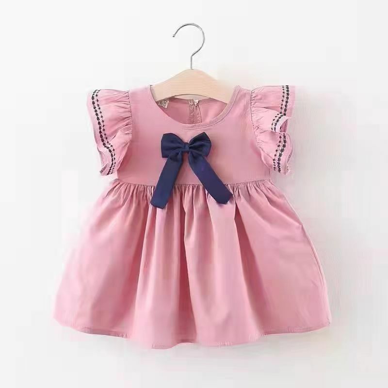 2023 여름 아기 메쉬 레이스 공주 드레스, 소녀 파티 드레스, 아기 그물 원사 의류, 키즈 의상, 2-9T, 신제품