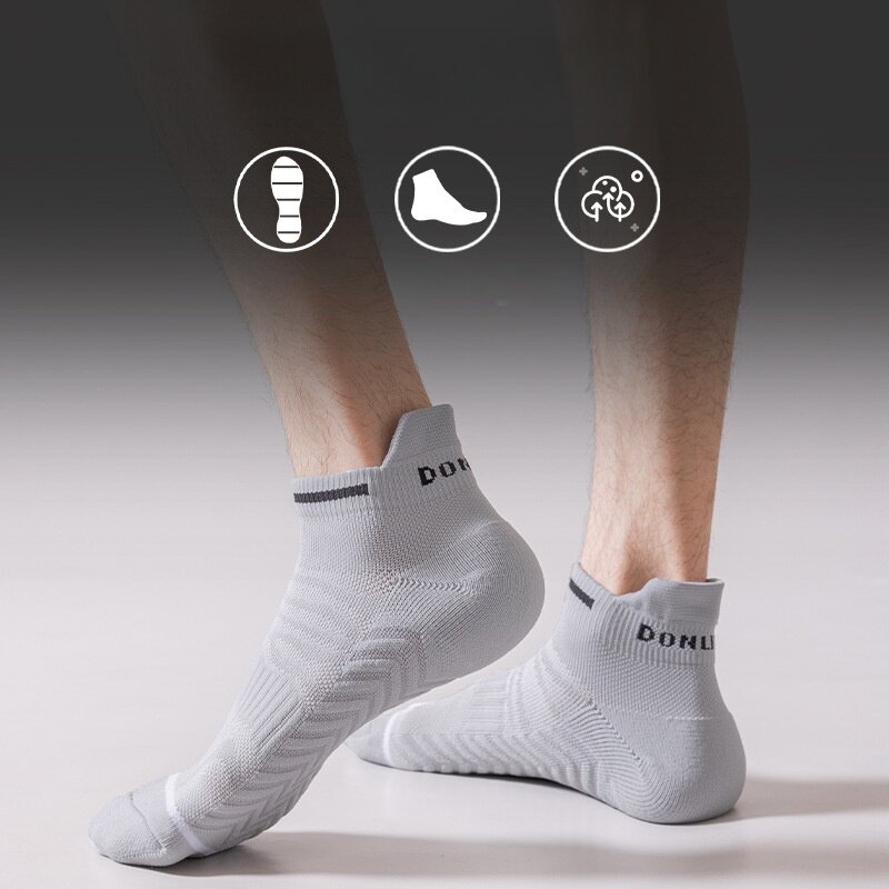 Calcetines deportivos profesionales para correr, medias cortas de secado rápido, transpirables, con absorción del sudor, para hombre y mujer