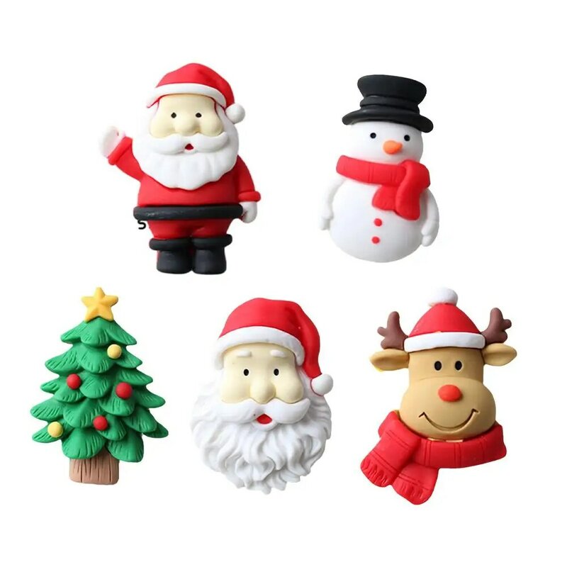 Casa Air Freshener Clip, Árvore de Natal, Santa Styling, Vent Decoração, Decal Perfume Clamp