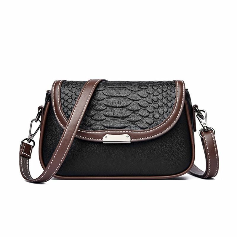 Small Shoulder Bag Fashion PU Leather Retro Handbag Crossbody Bag Women