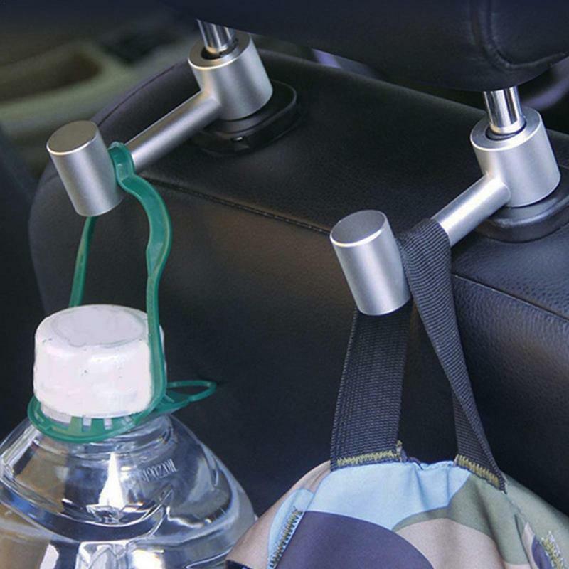 Universal Car Purse Hanger Car Headrest Hook Holder Auto Seat Back Storage Hooks Hanger For Handbag Atuo Back Clips Organizer
