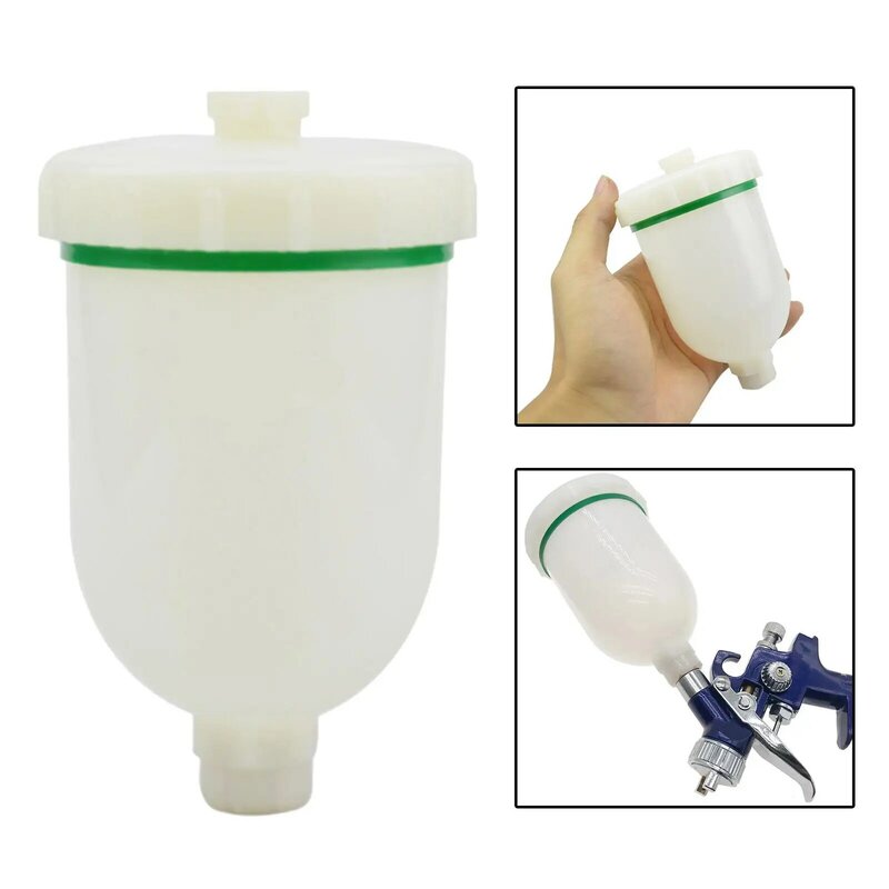 Addensare vaso contenitore 300ml accessori connettore Jet Gravity Texture per 0 Paint Hvlp