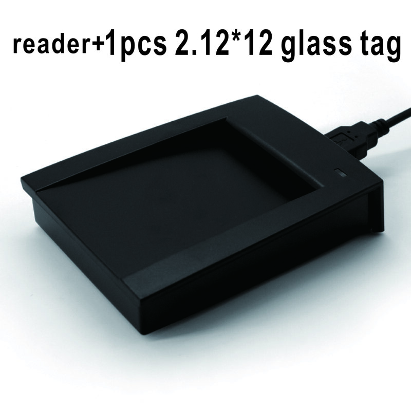 Lector y escritor RFID EM4305, 125-134,2 KHZ, ISO 11784/85, máquina de código de escritura de chip animal, proporciona SDK