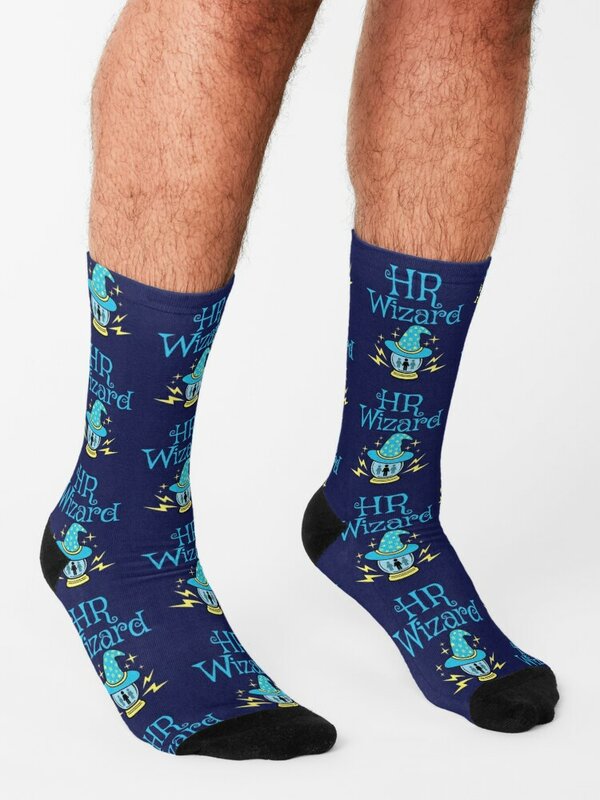 Menschliche Ressourcen hr Zauberer Socken Männer Sport lustiges Geschenk mit Druck Mann Socken Frauen