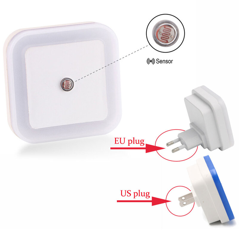 Lampu malam LED Sensor gerak lampu dinding samping tempat tidur dioperasikan WC baterai pintar untuk penerangan rumah jalur lorong ruang Toilet