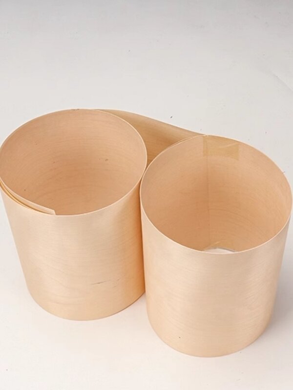 نمط قشرة خشب البتولا الطبيعي ، قشرة يدوية الصنع ، تجديد الديكور ، L: ، 200x0.25mm