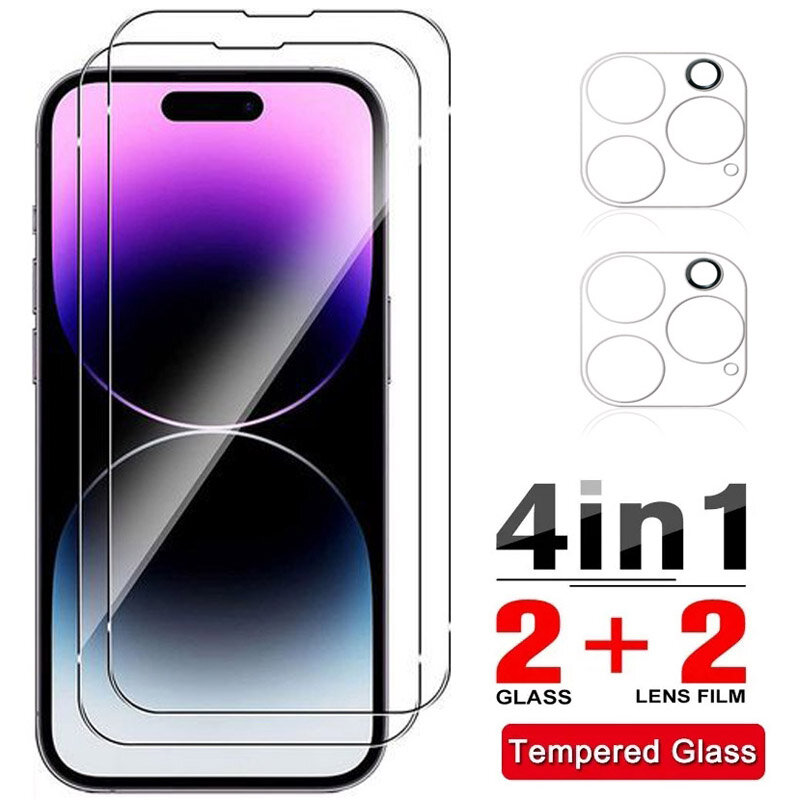 Camera Tempered Glass Screen Protectors for iPhone 12 13Mini 14 11 15 Pro Max Lens Protective Glass Films on IPhone 14 15 Plus