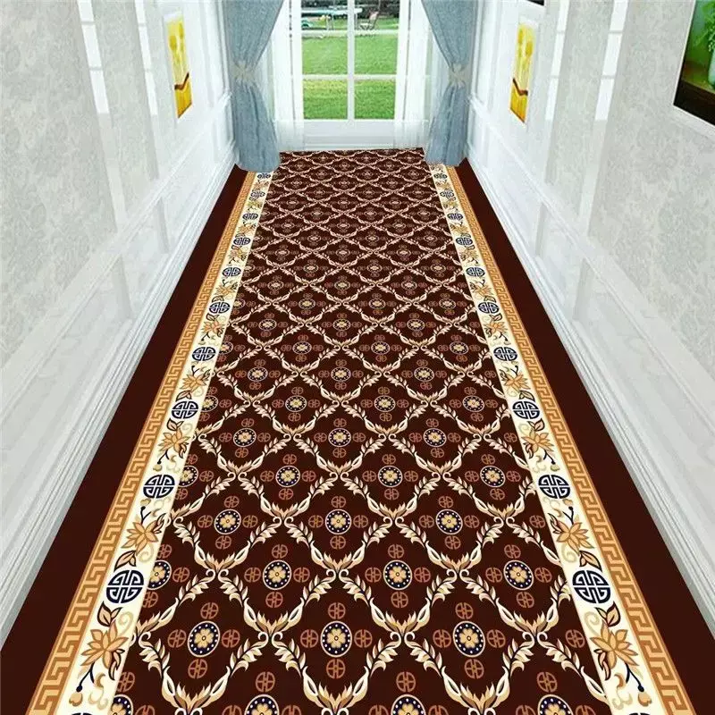 Koridor tangga pintu masuk tikar lantai rumah keset ruang tamu karpet karpet Pastoral jalan cetak kamar tidur karpet Area lantai