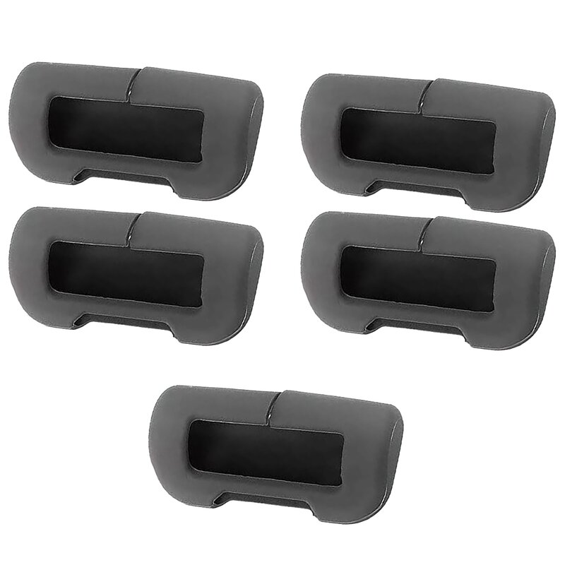 For /Y Seat Belt Buckle Protective Cover Silicone Collision Avoidance Belt Clip Protector 5PCS