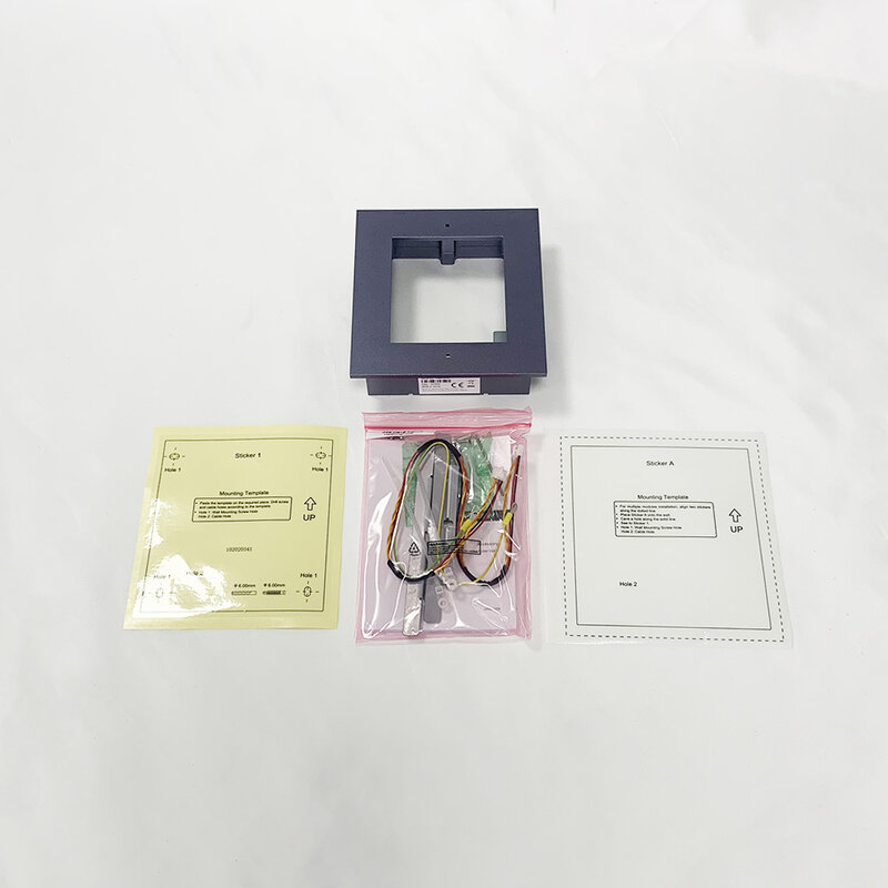 Hik DS-KD8003-IME1(B) 2MP IP Residential Video Intercom for Home Doorbell Module Door Station with Flush Mounting Bracket
