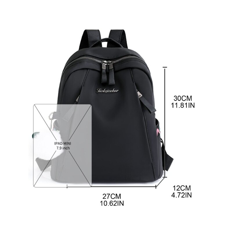 กระเป๋าเป้สะพายหลังป้องกันการโจรกรรมขนาดใหญ่ Casual Daypack กระเป๋านักเรียนวิทยาลัย Bookbag สำหรับวัยรุ่น