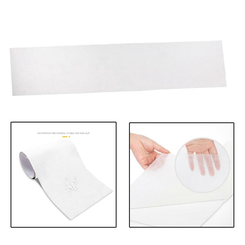 Planche à roulettes transparente, protecteur étanche, accessoire en papier de verre huileux pour planche à roulettes à pédale