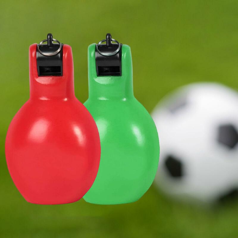2Pcs Hand Squeeze Whistles Trainer Whistle Loud Handheld Coaches Sports Whistle