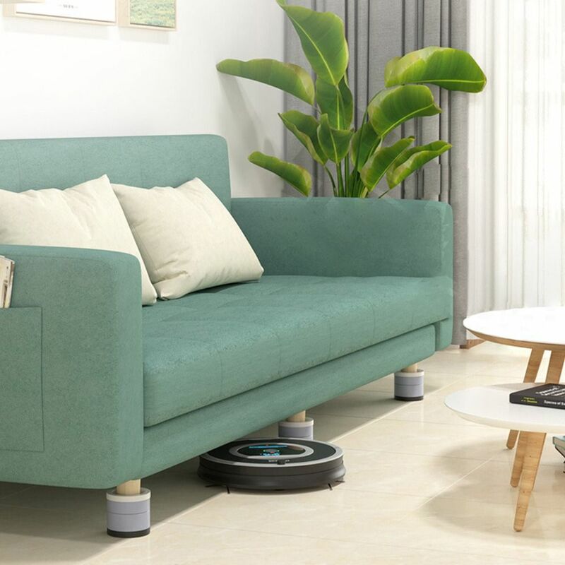 1pc Bett Möbel Riser Höhe in Höhe Hoch leistungs Riser für Sofa Couch Schreibtisch Tisch schwarz runden Bodenschutz