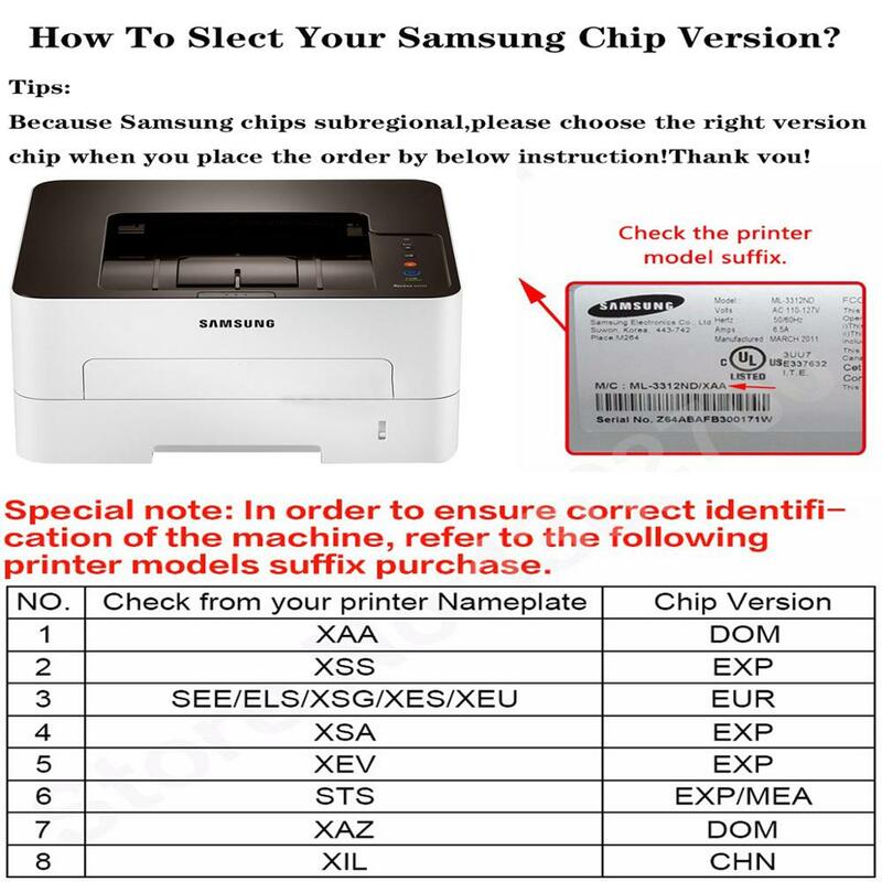 Chip de Tóner para Samsung, SCX-4835FR, SCX-5637, SCX-5637HR, SCX-5637FR, SCX-5637F, SCX-5637FN, SCX-5639