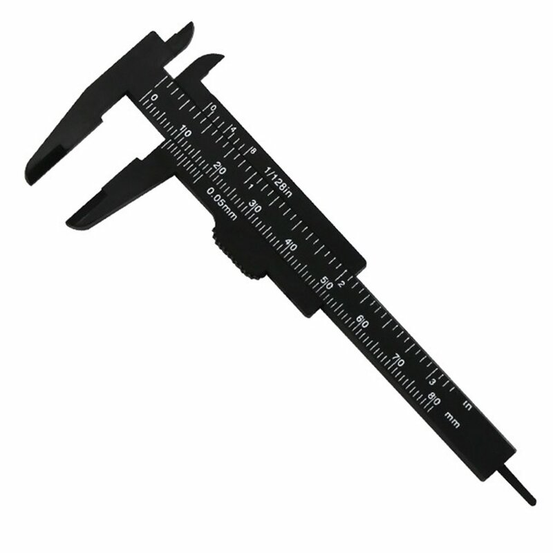 NEW 80mm Electronic Digital Caliper Carbon Fibre Vernier Calipers Plastic Gauge Micrometer Ruler Measuring Tools Instrument