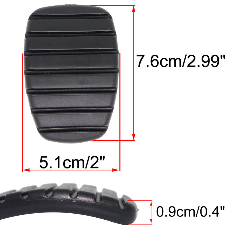 For Renault Clio 2 Fluence Kangoo 1 Megane 3 Master Trafic Scenic Grand Modus Car Brake Clutch Foot Pedal Pad Cover Accessories